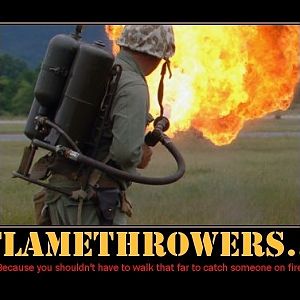 Flamethrowers